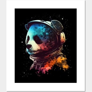 space panda Posters and Art